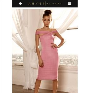 Abyss by Abby sexy off shoulder goddess dress
